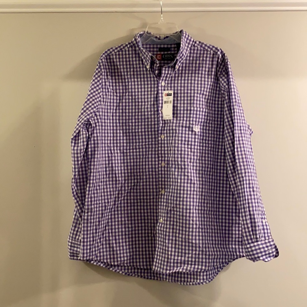 NEW Chaps button down shirt